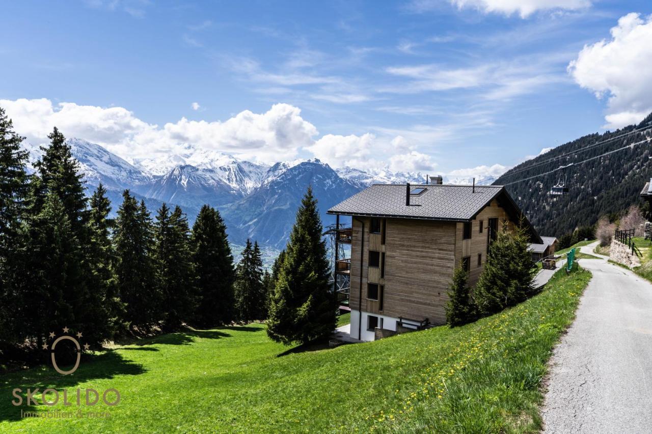 Haus Caroline, Riederalp Mitte Leilighet Eksteriør bilde