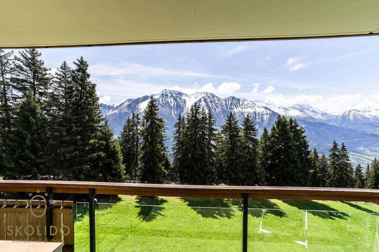 Haus Caroline, Riederalp Mitte Leilighet Eksteriør bilde