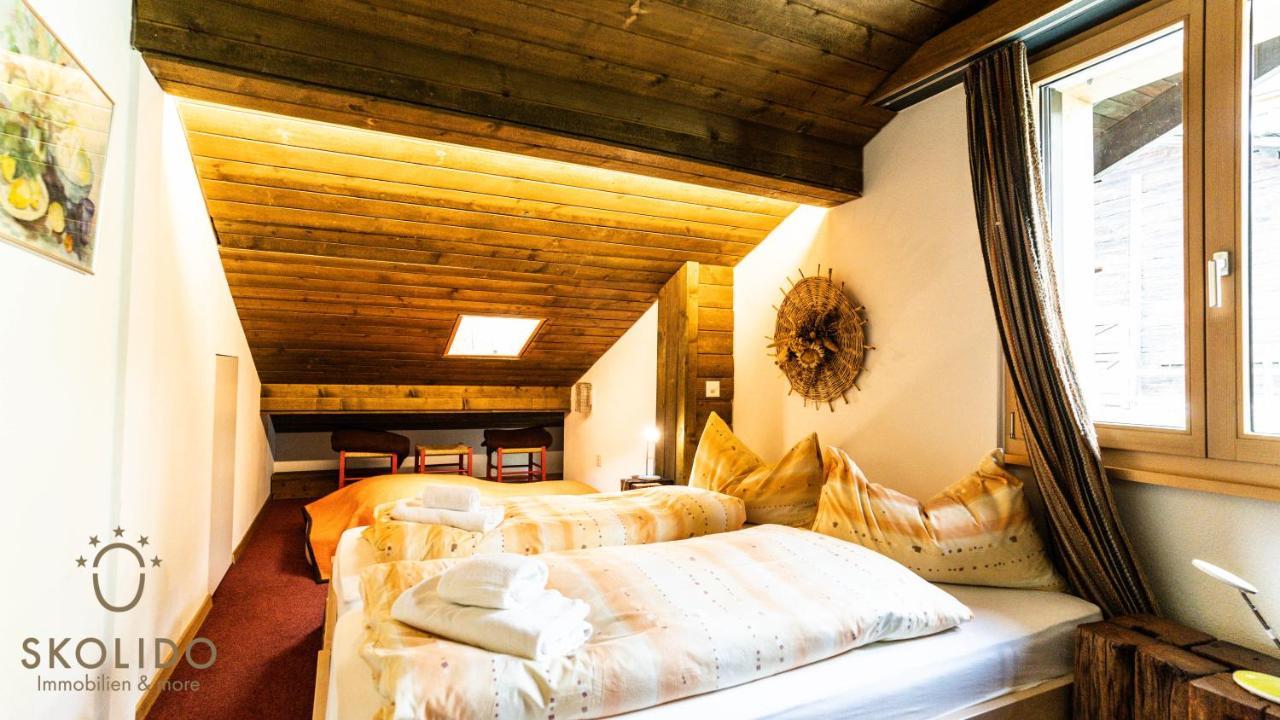 Haus Caroline, Riederalp Mitte Leilighet Eksteriør bilde