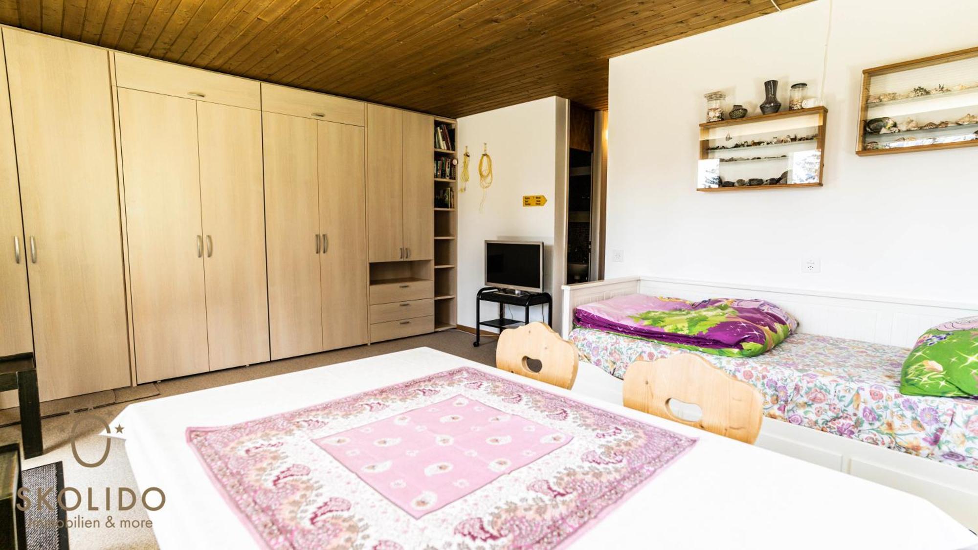Haus Caroline, Riederalp Mitte Leilighet Eksteriør bilde