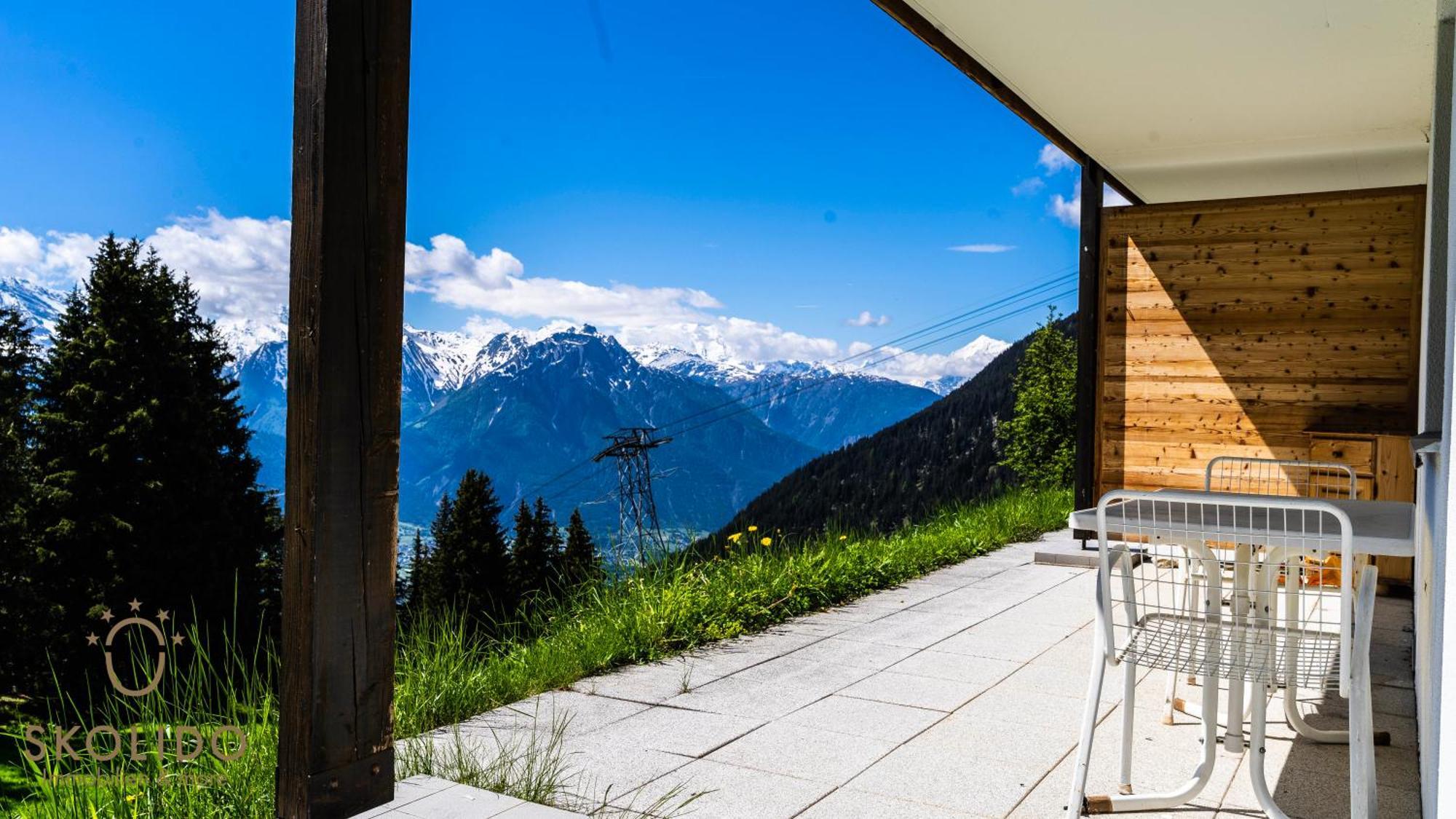Haus Caroline, Riederalp Mitte Leilighet Eksteriør bilde
