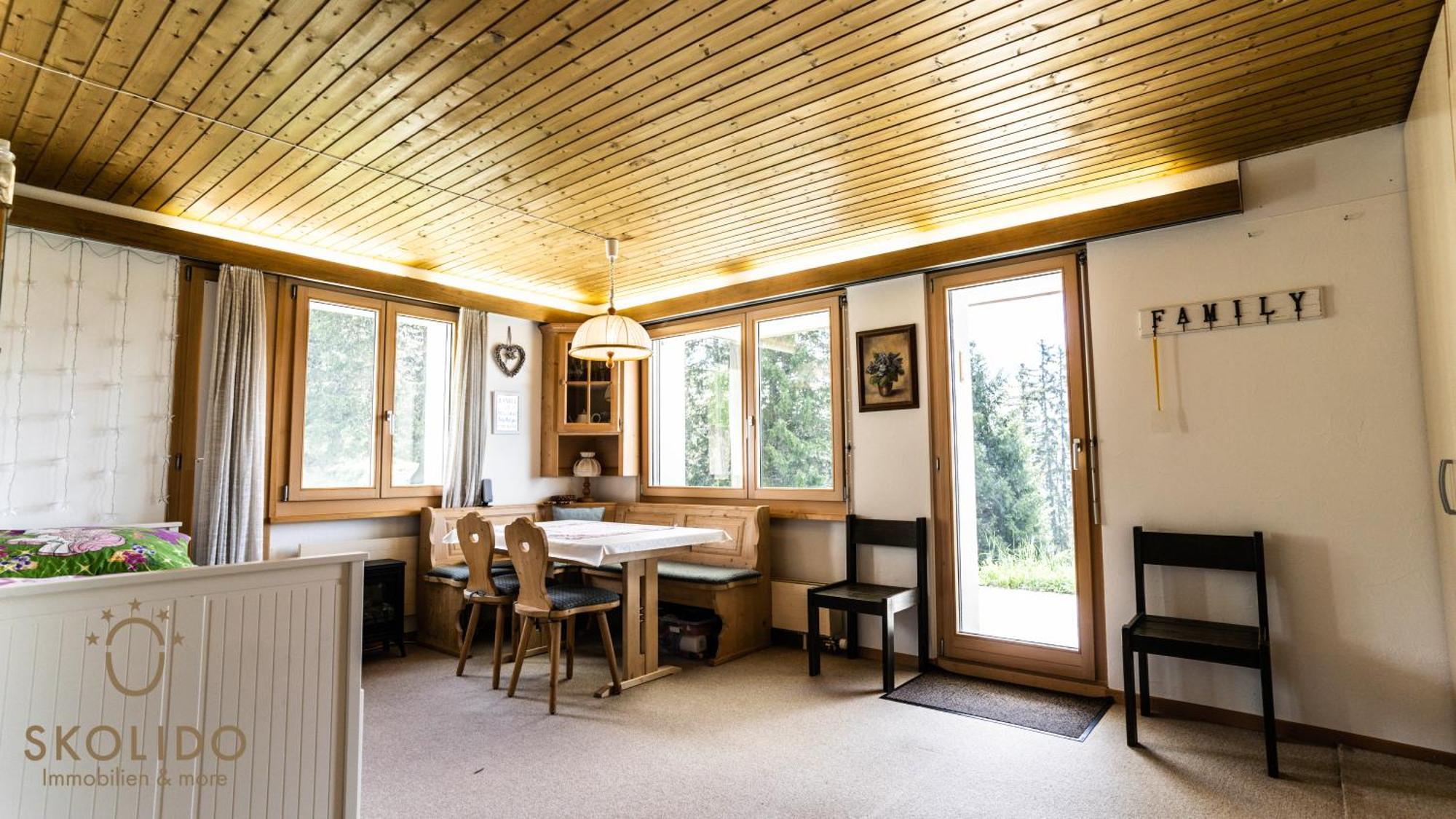 Haus Caroline, Riederalp Mitte Leilighet Eksteriør bilde